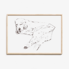 Load image into Gallery viewer, Golden Retriever Study No. 2