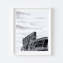 Load image into Gallery viewer, Clouds Over Beaver Stadium Print
