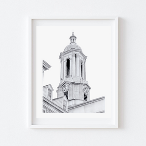 Old Main Bell Tower Print