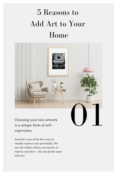 5 Reasons to Add Art to Your Home
