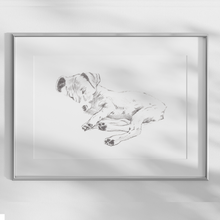 Load image into Gallery viewer, Jack Russell Terrier Study No. 1
