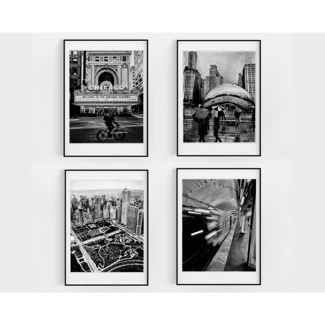 Chicago Fine Art Bundle - Set of Four Prints