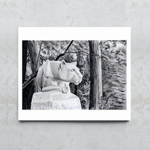 "Hail to the Lion" Penn State Nittany Lion Shrine Print