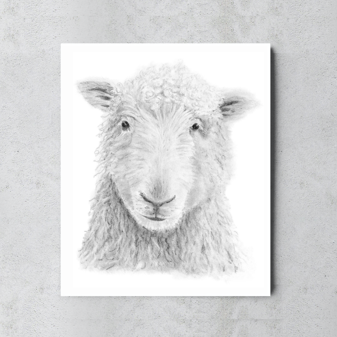 I Know Ewe - Sheep Print